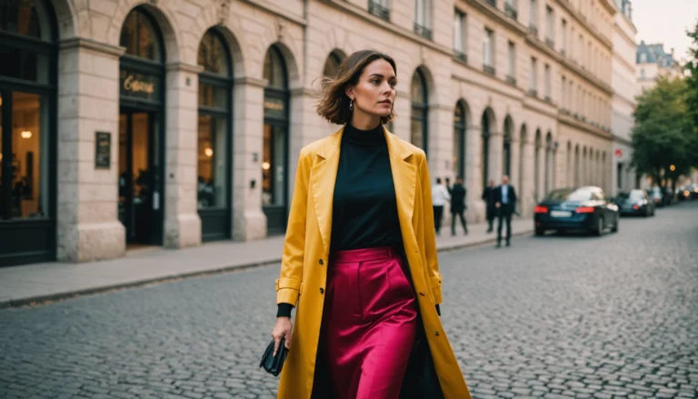 Comment styliser une silhouette rectangle avec une jupe satin midi et une veste oversize pour un look français chic